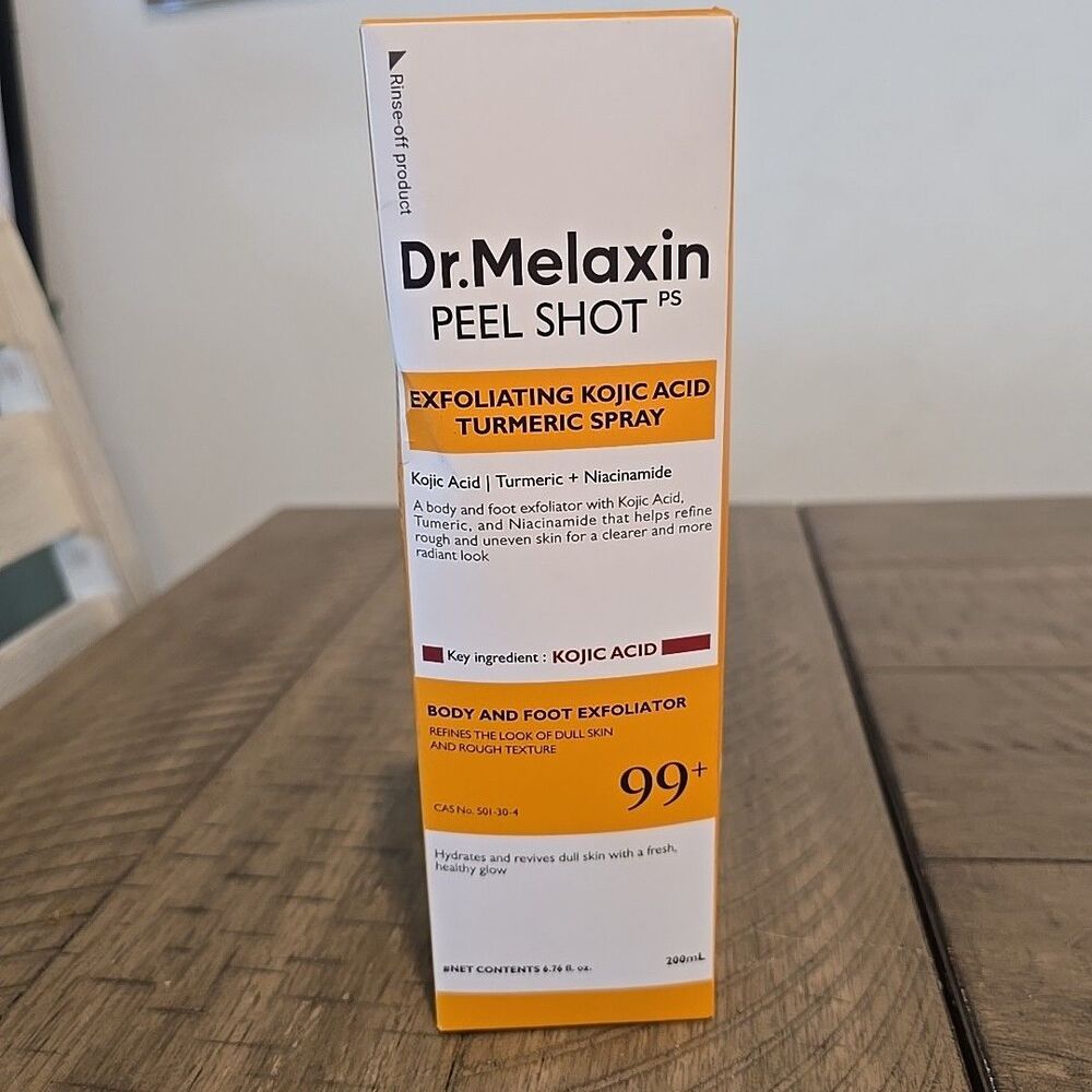 [US Seller] Dr.Melaxin Peel Shot Exfoliating Kojic Acid Tumeric Spray 200ml